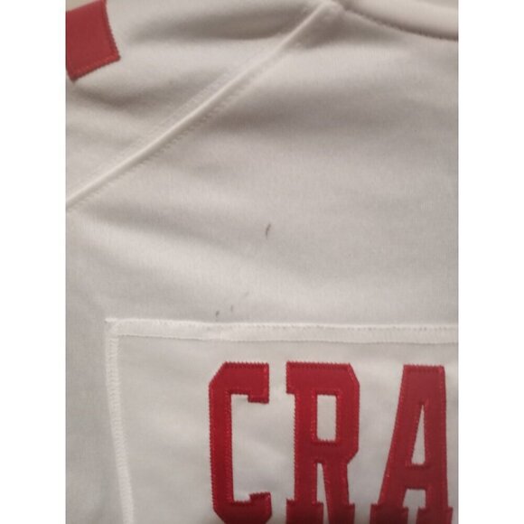 Michael Crabtree #15 San Francisco 49ers Nike On Field White Jersey Mens 2XL - Picture 3 of 15